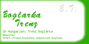boglarka trenz business card